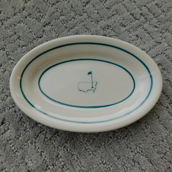 Masters Small Oval Dish | Augusta National | Shenango China | Vintage | GUC - Picture 1 of 10